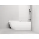 Ванна из литьевого мрамора Salini S-Sense Sofia Corner 102514G 170x85 см R, белый глянец