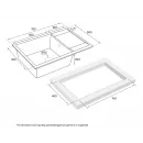 Кухонная мойка Paulmark Verlass бежевый PM317850-BE