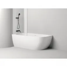 Ванна из литьевого мрамора Salini S-Sense Sofia Corner 102515G 170x85 см L, белый глянец
