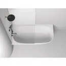 Ванна из литьевого мрамора Salini S-Sense Sofia Corner 102515G 170x85 см L, белый глянец