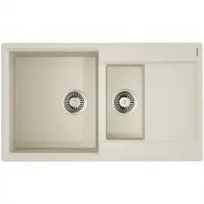 Кухонная мойка Artgranit Omoikiri Daisen 86-2-PA пастила 4993473