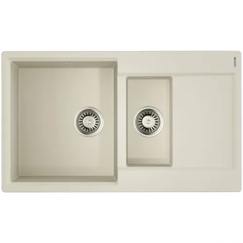 Кухонная мойка Artgranit Omoikiri Daisen 86-2-PA пастила 4993473