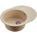 Кухонная мойка Paulmark Oval песочный PM316502-QU
