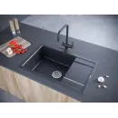 Кухонная мойка Paulmark Verlass черный PM317850-BL