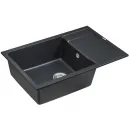 Кухонная мойка Paulmark Verlass черный металлик PM317850-BLM