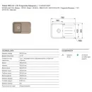 Кухонная мойка Franke Pebel PBG 611-78 миндаль 114.0313.321