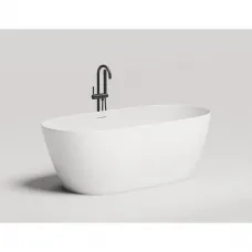 Ванна из литьевого мрамора Salini S-Stone Sofia 102526M 169,5x80,5 см, отдельностоящая, белый матовый