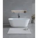 Ванна из литьевого мрамора Timo Elissa Solid Surface ELISSA1500 150x74 см, отдельностоящая, белый матовый