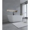 Ванна из литьевого мрамора Timo Elissa Solid Surface ELISSA1500 150x74 см, отдельностоящая, белый матовый