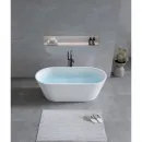 Ванна из литьевого мрамора Timo Elissa Solid Surface ELISSA1500 150x74 см, отдельностоящая, белый матовый