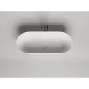 Ванна из литьевого мрамора Salini S-Sense Mona 102912G 170x72 см, отдельностоящая, белый глянец