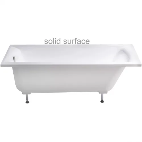 Ванна из литьевого мрамора Astra-Form Нью-Форм Solid Surface 01010061 170x80 см, белый матовый