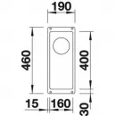 Blanco Subline 160-U 513951 Мойка врезная