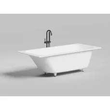 Ванна из литьевого мрамора Salini S-Sense Orlanda Kit 102112G 180x80 см, белый глянец