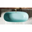 Ванна из литьевого мрамора Salini S-Stone Greca In 104821MF 180x80 см, отдельностоящая, покраска по RAL матовый полностью