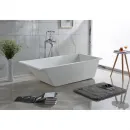 Ванна из литьевого мрамора Timo Anneli Solid Surface ANNELI1675 167,4x73,6 см, белый матовый