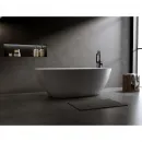 Ванна из литьевого мрамора Timo Satu Solid Surface SATU1555 155x78 см, отдельностоящая, белый матовый