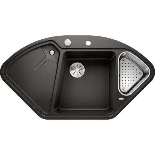 Кухонная мойка Blanco Delta II InFino черный 525867