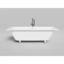 Ванна из литьевого мрамора Salini S-Sense Orlanda Axis 103211G 191,1x80,5 см, белый глянец