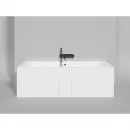 Ванна из литьевого мрамора Salini S-Sense Orlanda Axis 103211G 191,1x80,5 см, белый глянец