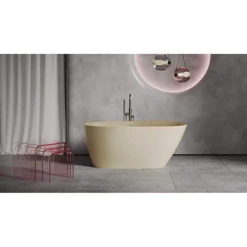 Ванна из литьевого мрамора Salini S-Sense Sofia 102511GF 164,5x75,5 см, отдельностоящая, покраска по RAL глянец полностью