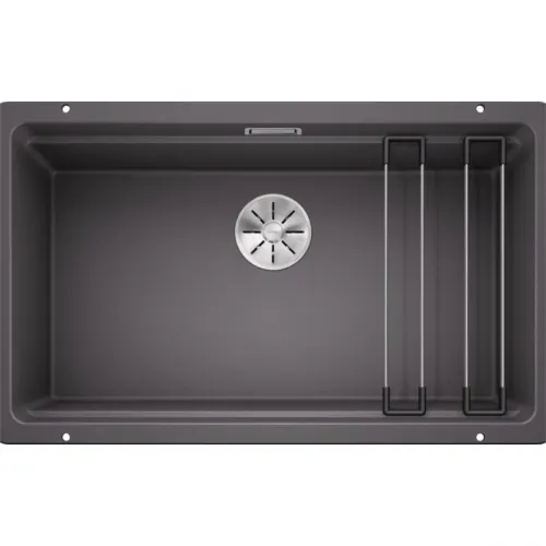 Кухонная мойка Blanco Etagon 700-U InFino темная скала 525168