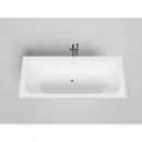 Ванна из литьевого мрамора Salini S-Sense Orlanda Axis 103211M 191,1x80,5 см, белый матовый