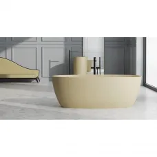 Ванна из литьевого мрамора Salini S-Stone Alda 101924MF 160x70 см, отдельностоящая, покраска по RAL матовый полностью