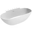 Ванна из литьевого мрамора Timo Lumi Solid Surface LUMI1770 177x89,5 см, отдельностоящая, белый матовый