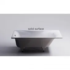 Ванна из литьевого мрамора Astra-Form Вега Solid Surface 01010067 170x70 см, белый матовый