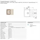 Кухонная мойка Fragranit Franke Antea AZG 611-62 бежевая 114.0537.779