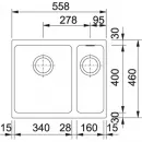Кухонная мойка Franke Kubus KBG 160 оникс 125.0176.635