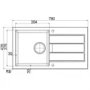 Кухонная мойка Tectonite Franke Sirius SID 611-78/35 кофе 114.0489.212