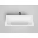 Ванна из литьевого мрамора Salini S-Sense Orlanda Axis Kit 103311G 191,1x80,5 см, белый глянец
