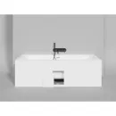 Ванна из литьевого мрамора Salini S-Sense Orlanda Axis Kit 103311G 191,1x80,5 см, белый глянец