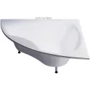 Ванна из литьевого мрамора Astra-Form Виена Solid Surface 01010071 150x150 см, угловая, белый матовый
