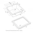 Кухонная мойка Paulmark Unter белый PM204543-WH