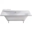 Ванна из литьевого мрамора Astra-Form Геркулес Solid Surface 01010072 190x90 см, белый матовый