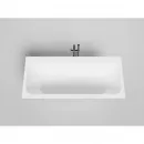 Ванна из литьевого мрамора Salini S-Sense Orlanda Axis Kit 103312G 180,4x80 см, белый глянец