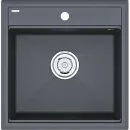 Кухонная мойка Paulmark Stepia PM115051-AN 50x51 см, антрацит