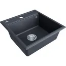 Кухонная мойка Paulmark Stepia PM115051-AN 50x51 см, антрацит