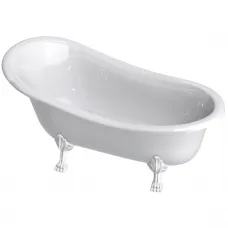 Ванна из литьевого мрамора Astra-Form Роксбург 01010032 170x79 см, отдельностоящая, белый