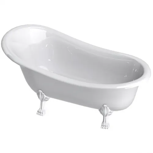 Ванна из литьевого мрамора Astra-Form Роксбург 01010032 170x79 см, отдельностоящая, белый