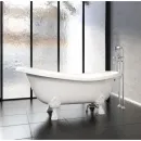 Ванна из литьевого мрамора Astra-Form Роксбург 01010032 170x79 см, отдельностоящая, белый