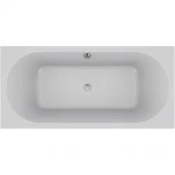 Ванна из литьевого мрамора Jacob Delafon Odeon Rive Gauche E6D153-00 180x85 см, белый