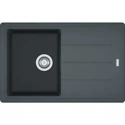 Кухонная мойка Fragranit Franke Basis BFG 611 графит 114.0259.920