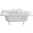 Ванна из литьевого мрамора Astra-Form Лира Solid Surface 01010076 170x75 см, белый матовый