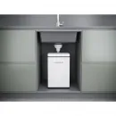 Кухонная мойка Paulmark Stepia PM115051-DG 50x51 см, графит