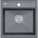 Кухонная мойка Paulmark Stepia PM115051-DG 50x51 см, графит