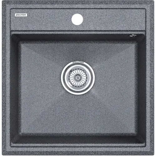 Кухонная мойка Paulmark Stepia PM115051-DG 50x51 см, графит
